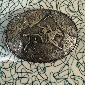 Vintage 1976 Crumrine Belt Buckle